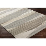 Surya Forum FM-7211 Black Brown 8' Square Rug