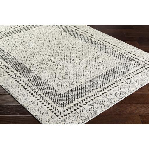 Surya Freud FEU-2301 Black Ivory 9'2" x 12' Rug
