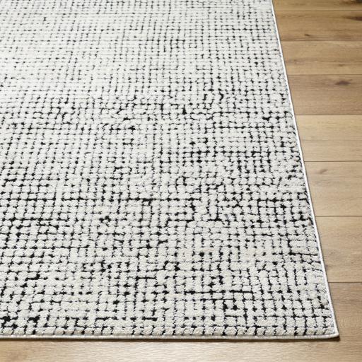 Surya Freud FEU-2305 Black Ivory 6'7" x 9' Rug