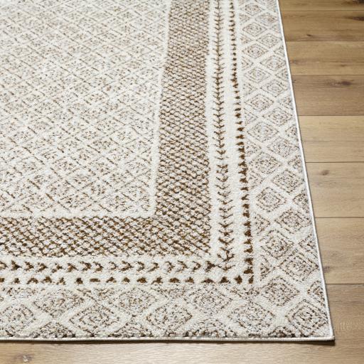Surya Freud FEU-2320 Brown Ivory 6'7" x 9' Rug