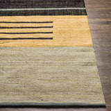 Surya Fulham FHM-2301 Black Pale Blue 5' x 7'6" Rug