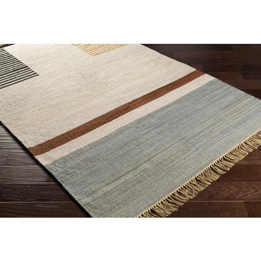Surya Fulham FHM-2302 Beige Black 2'6" x 8' Rug