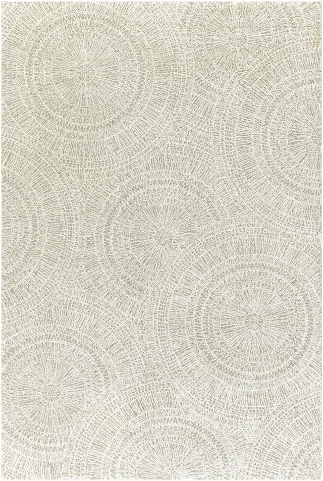 Surya Gavic GVC-2306 Charcoal Cream 9' x 12' Rug