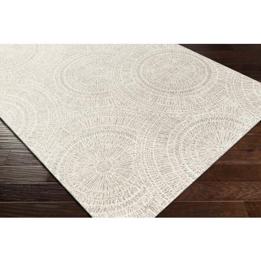 Surya Gavic GVC-2306 Charcoal Cream 9' x 12' Rug