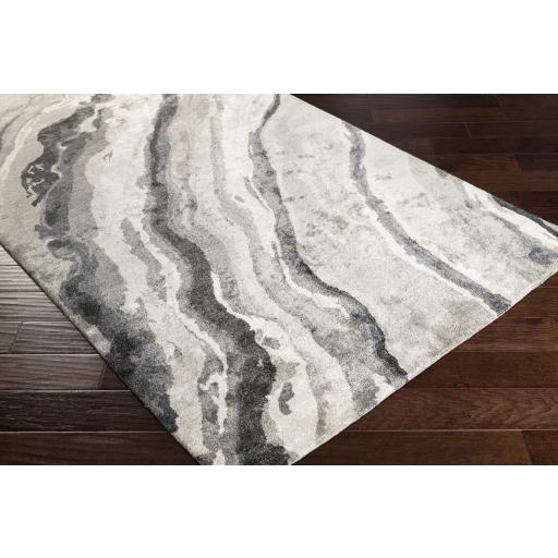 Surya Gemini GMN-4034 Charcoal Gray 5' x 8' Rug