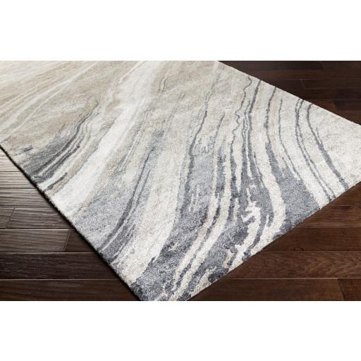 Surya Gemini GMN-4052 Charcoal Gray 3' x 12' Rug