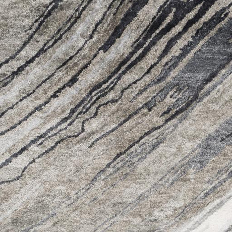 Surya Gemini GMN-4052 Charcoal Gray 8' Square Rug