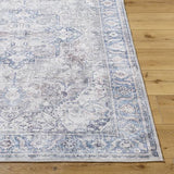 Surya Georgina GOR-2303 Black Brick Red 6'7" x 9' Rug