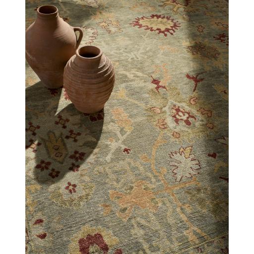 Surya Ghazni GHZ-2307 Beige Brick Red 9' x 12' Rug