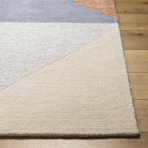 Surya Glasgow GLS-2307 Black Camel 8'10" x 12' Rug