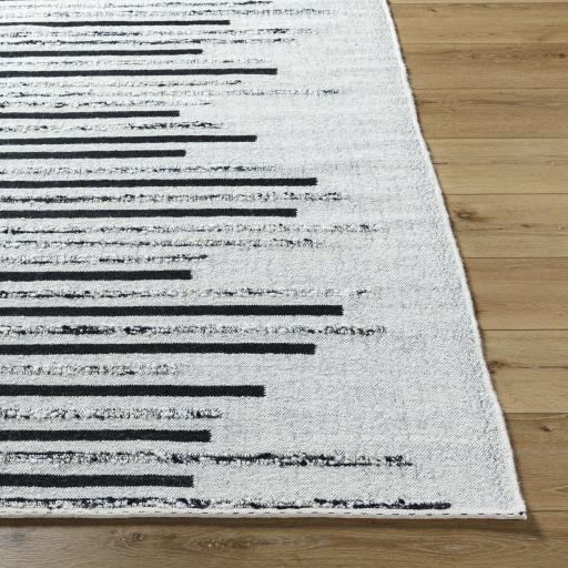 Surya Goteborg GTG-2301 Black Ivory 2' x 3' Rug