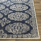 Surya Granada GND-2308 Beige Charcoal 8' Square Rug