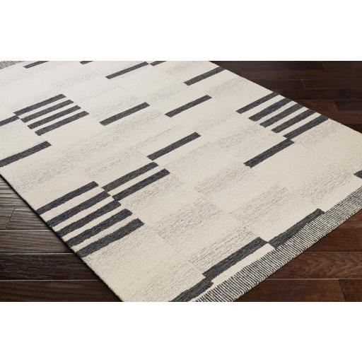 Surya Granada GND-2330 Beige Black 8' Square Rug