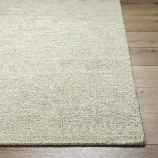 Surya Granada GND-2370 Medium Gray Wheat 2' x 3' Rug