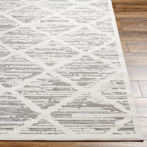 Surya Greenwich GWC-2328 Medium Gray Off-White 2' x 2'11" Rug