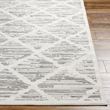 Surya Greenwich GWC-2328 Medium Gray Off-White 2' x 2'11" Rug