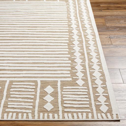 Surya Greenwich GWC-2331 Off-White Tan 2' x 2'11" Rug