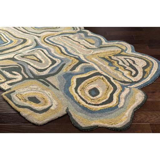 Surya Gypsy GYP-201 Cream Dark Blue 8' x 11' Rug