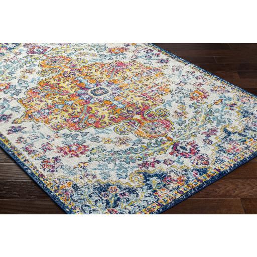 Surya Harput HAP-1000 Aqua Blue 2' x 2'11" Rug