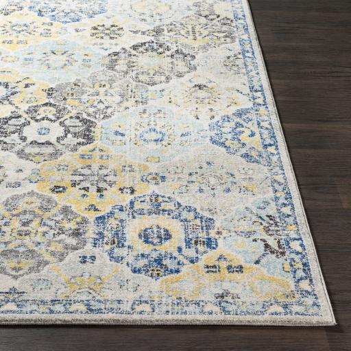 Surya Harput HAP-1072 Black Charcoal 2'7" x 7'3" Rug