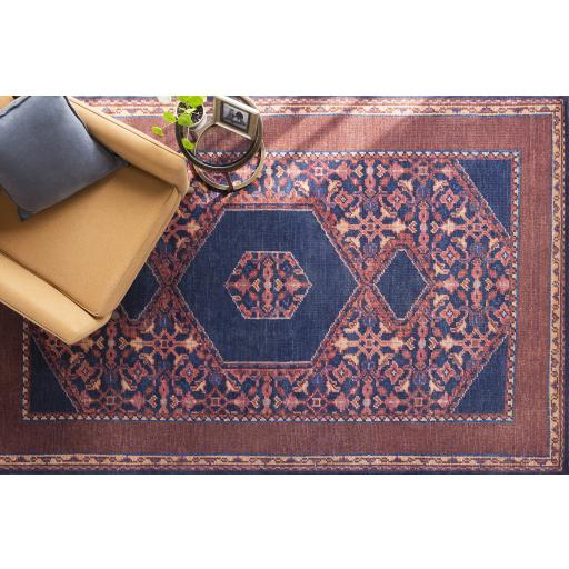 Surya Haven HVN-1216 Brick Red Burgundy 3'6" x 5'6" Rug
