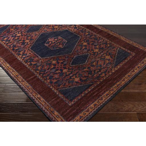 Surya Haven HVN-1216 Brick Red Burgundy 5'6" x 8'6" Rug