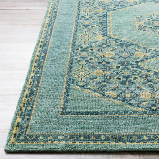 Surya Haven HVN-1217 Deep Teal Emerald 2' x 3' Rug