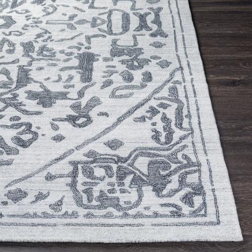 Surya Hightower HTW-3013 Black Light Gray 8' x 10' Rug