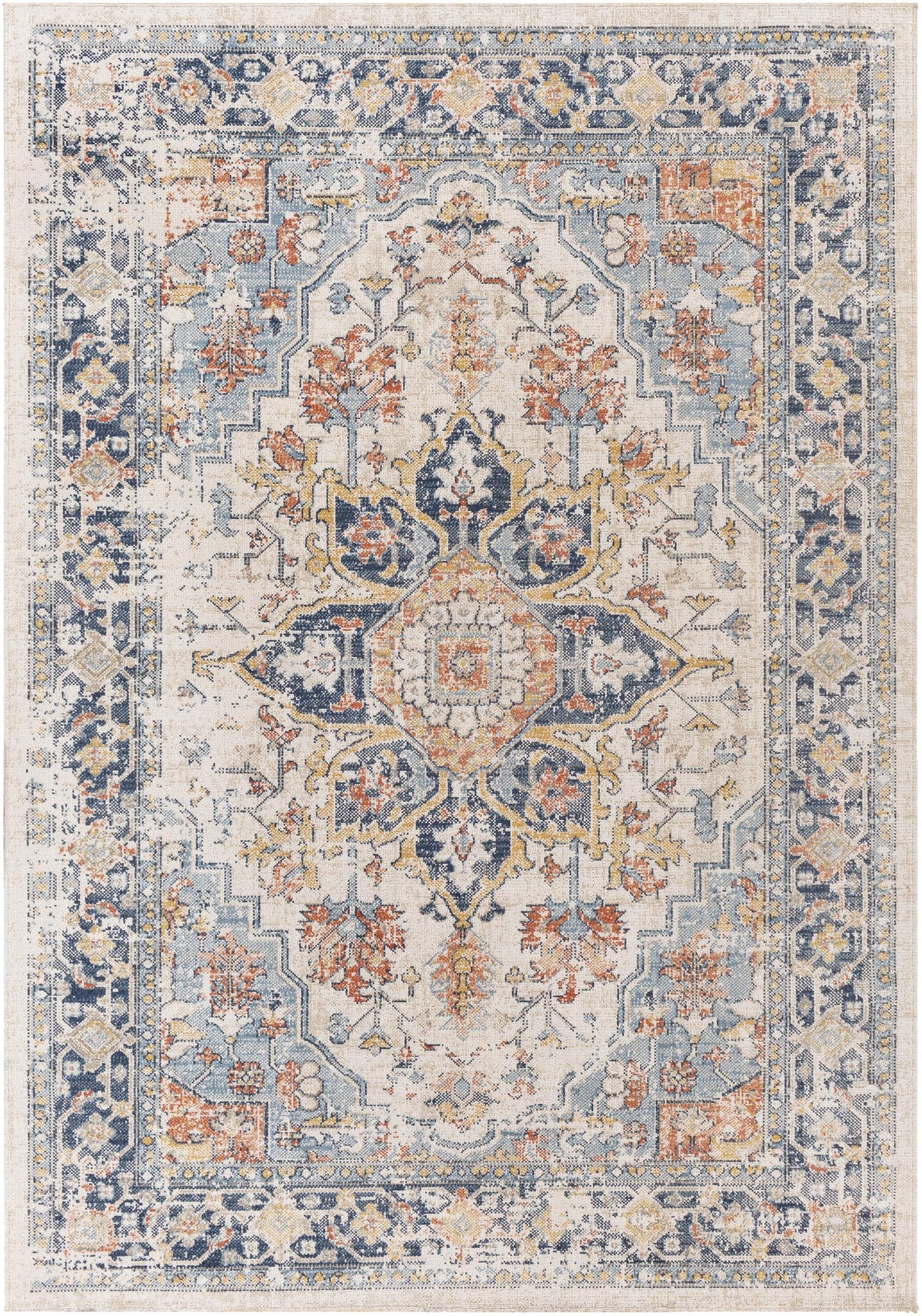 Surya Huntington Beach HTB-2300 6'7" Round Rug