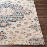 Surya Huntington Beach HTB-2319 Brick Red Cream 5'3" x 7' Rug