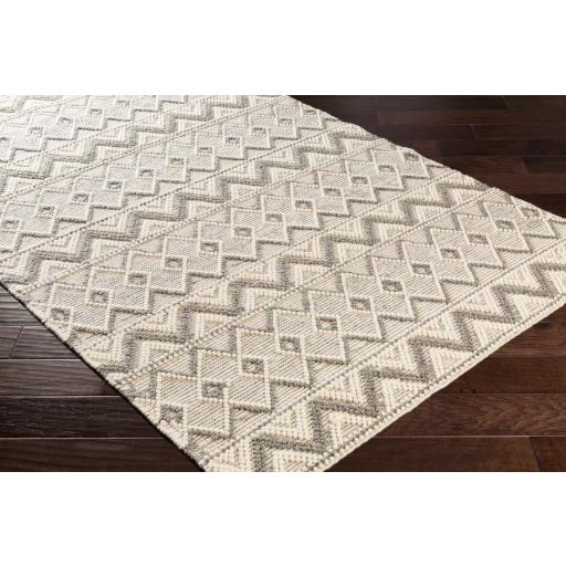 Surya Hygge HYG-2304 Cream Gray 2'6" x 8' Rug