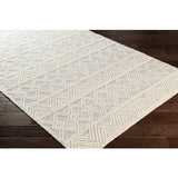Surya Hygge HYG-2306 Blue White 2'6" x 8' Rug