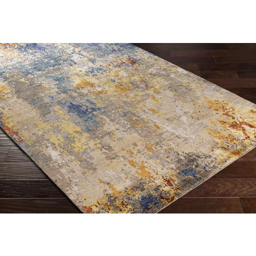 Surya Imola IML-1006 Blue Brick Red 2' x 3' Rug