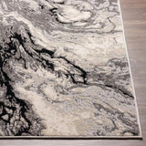 Surya Impulse IPS-2304 Black Charcoal 8'10" x 12' Rug