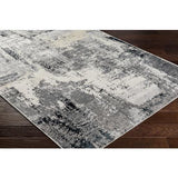 Surya Impulse IPS-2305 Black Charcoal 5'3" x 7'3" Rug