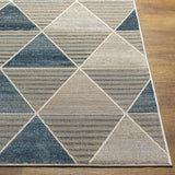 Surya Impulse IPS-2306 Cream Deep Teal 2' x 3' Rug