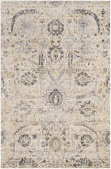 Surya Indigo IGO-2319 Beige Black 2' x 2'11" Rug