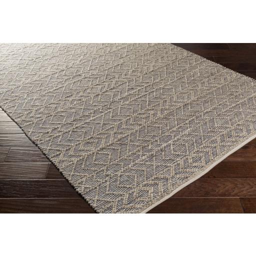 Surya Ingrid ING-2003 Dark Blue Gray 6' x 9' Rug