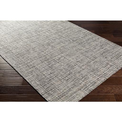 Surya Inola INL-1001 Black Light Slate 8' x 10' Rug
