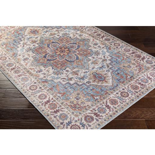 Surya Iris IRS-2301 Beige Burgundy 2'3" x 3'9" Rug