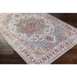 Surya Iris IRS-2301 Beige Burgundy 5' x 7'6" Rug