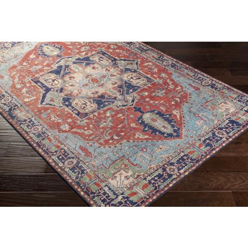 Surya Iris IRS-2308 Beige Burnt Orange 3'6" x 5'6" Rug