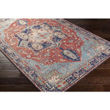 Surya Iris IRS-2308 Beige Burnt Orange 5' x 7'6" Rug