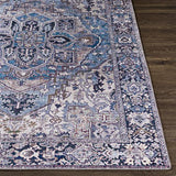 Surya Iris IRS-2362 Cream Dark Blue 9' x 12' Rug