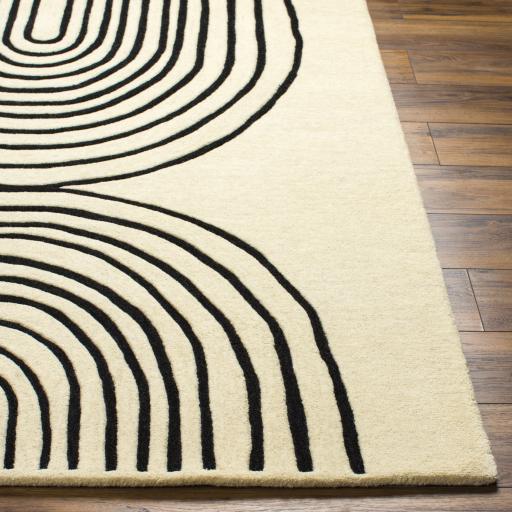 Surya Isabel IBL-2303 Beige Black 8' x 10' Rug