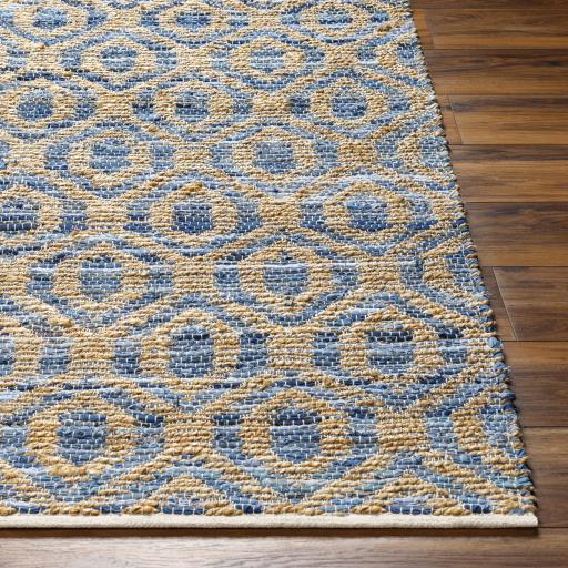 Surya Jean JEA-2304 Beige Blue 6' x 9' Rug
