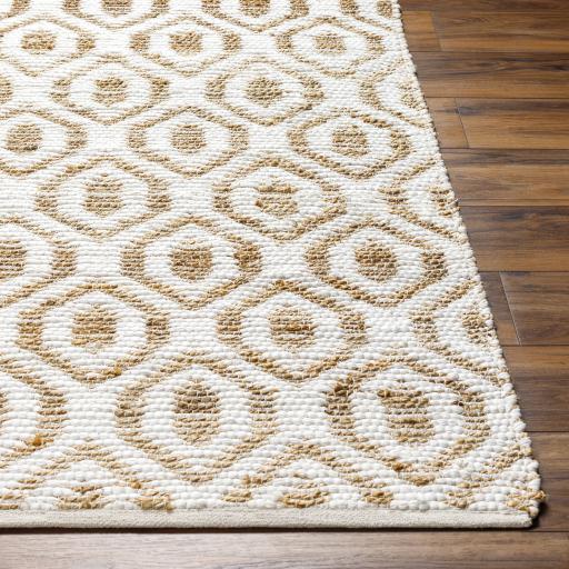 Surya Jean JEA-2305 Tan White 8' x 10' Rug