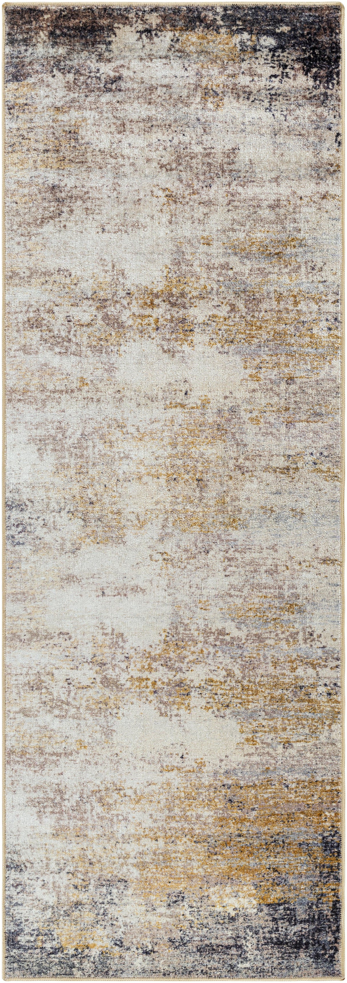 Surya Jefferson JFS-2310 Blue Brick Red 5'3" x 7' Rug