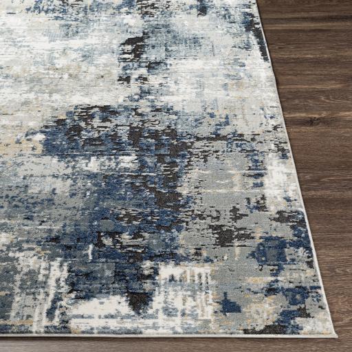 Surya Jolie JLO-2300 Beige Black 5'3" x 7'3" Rug