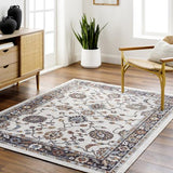 Surya Juliet JLT-2304 Black Charcoal 5'3" x 7' Rug